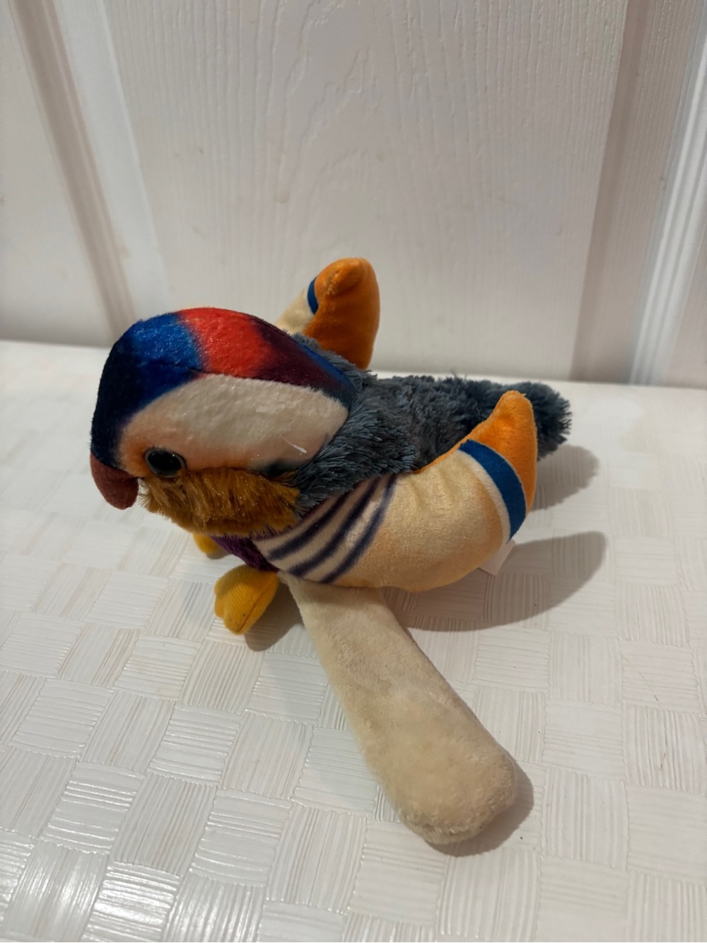 Wild Republic multi Cole stuffed parrot